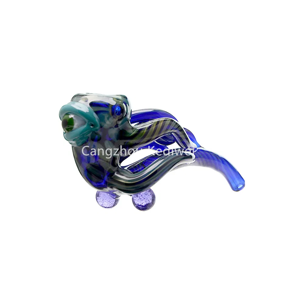 Us Glass Wigwag Hammer Pipe Hand Pipe Dry Smoking