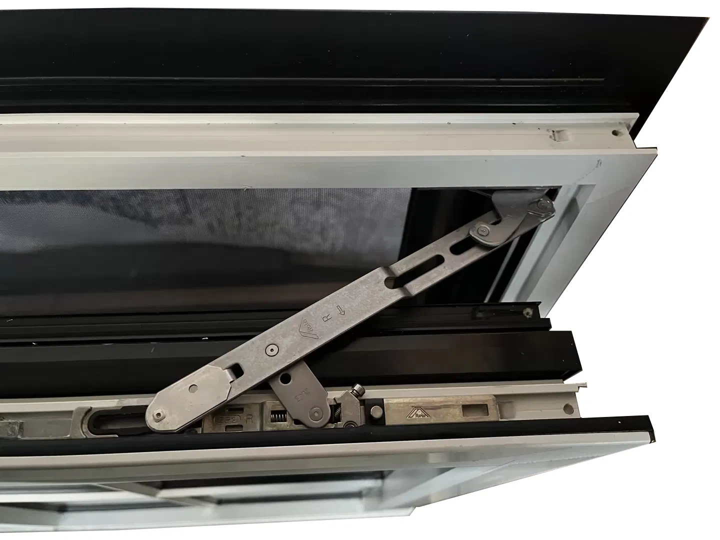 Penjoy Aluminum Window with Integrated Flange Triple Glazed Aluminum Windows with Slds