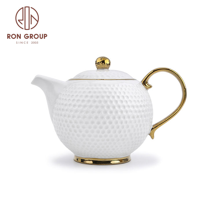 Factory Price Antique Design Personalized Bone Porcelain Ceramic Tea Pot