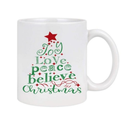 Christmas Cup Mug Various Porcelainware Stoneware Ceramics