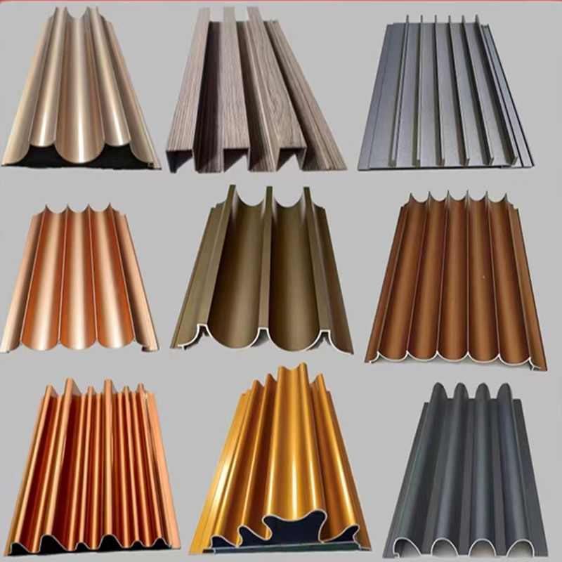 Алюминиевая панель для фасада и потолка под дерево