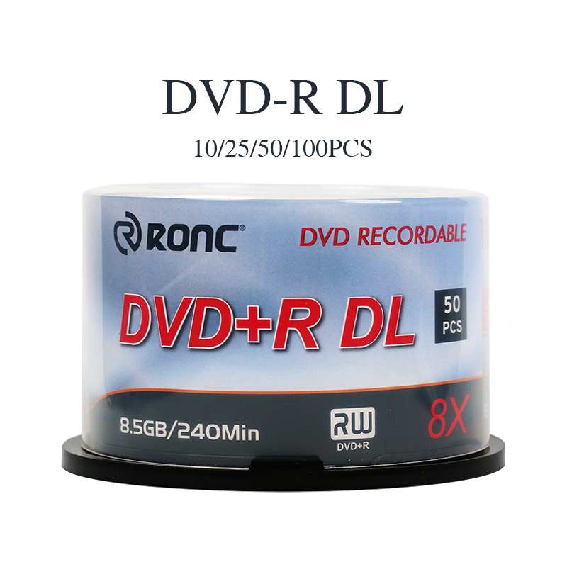 Ronc DVD+R Dl 8.5GB 8X with Branded Surface