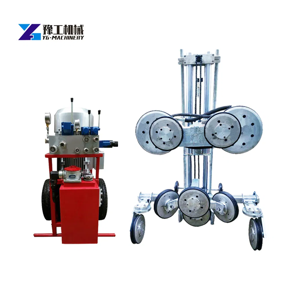 Compact Design Wire Saw Machine for Narrow Space Construction Project