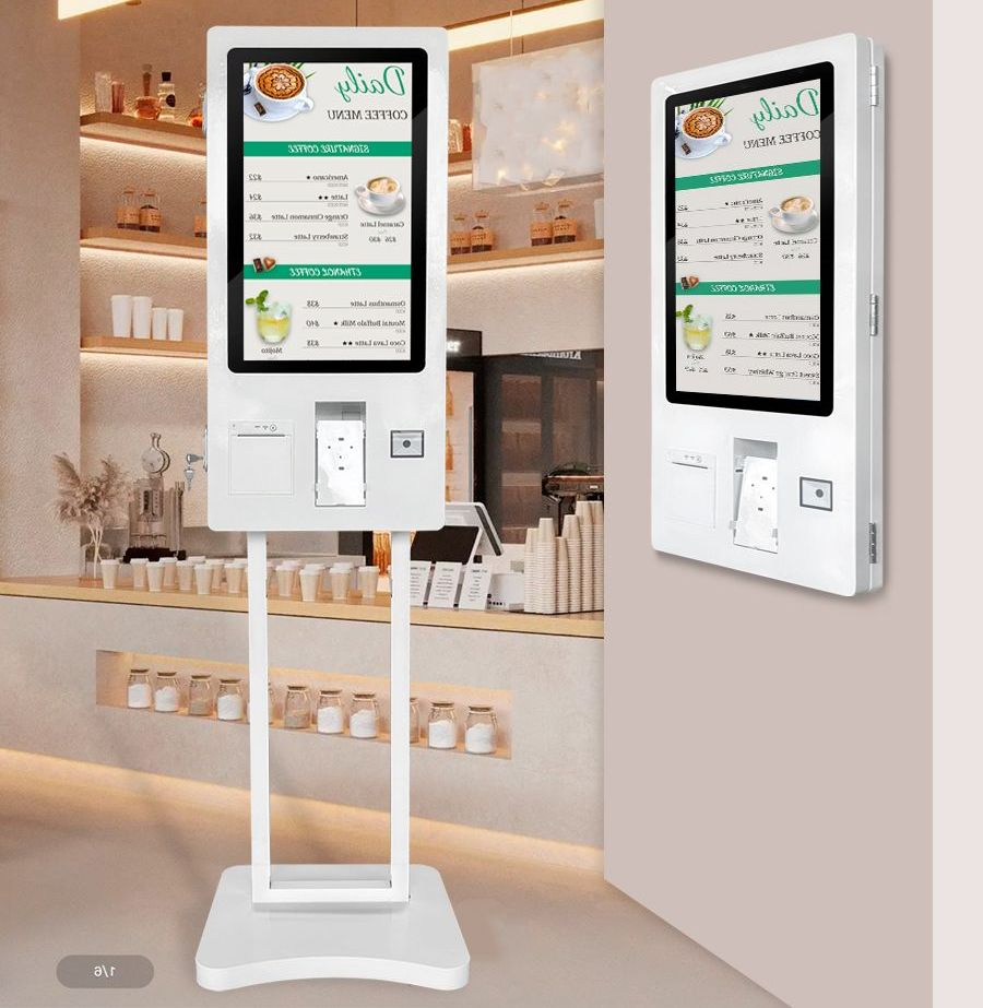 User-Friendly Touch Screen Ordering Kiosk with Thermal Receipt Printer