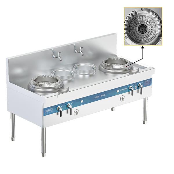 Heavy-Duty Stainless Steel Commercial Gas Range for Professional Cooking