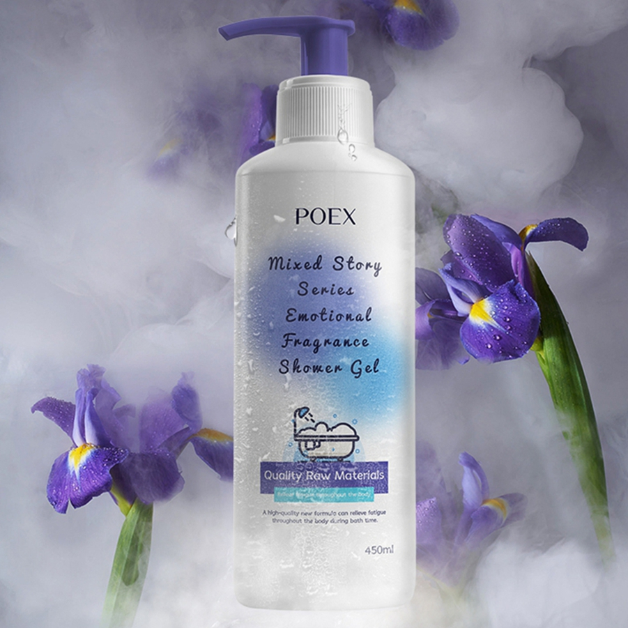 Mens Hydrating Body Wash Shower Gel Set Moisturizing Exfoliating Whitening Plant Extract Skin Care Bulk Private Label