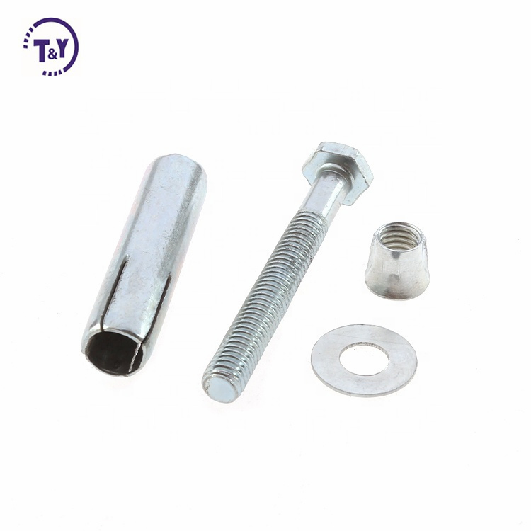 DIN Standard Concrete Block Stainless Steel 10mm Knurled Drop in Anchor