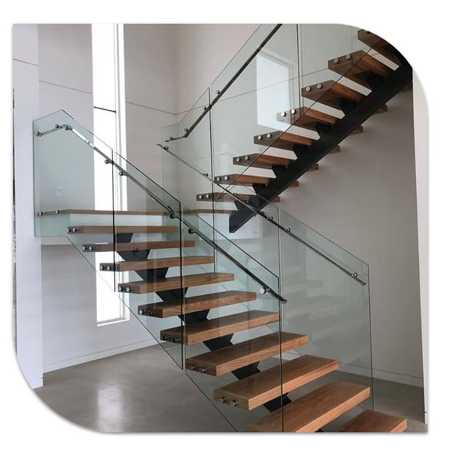 Great Value Frameless Glass Balustrade Kits, Including Top Rail.