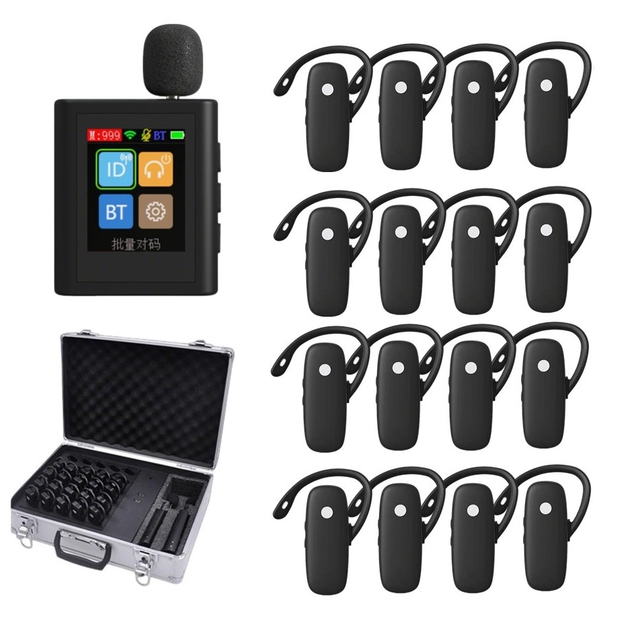 2.4G Wireless Explanation Device; Clip-on Transmitter; Wireless Tour Guide System.
