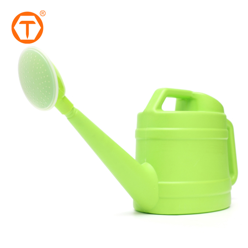 Premium Indoor Outdoor Garden Tools Easy Grip 3L Long Spout PE Plastic Watering Can for Flower Plants