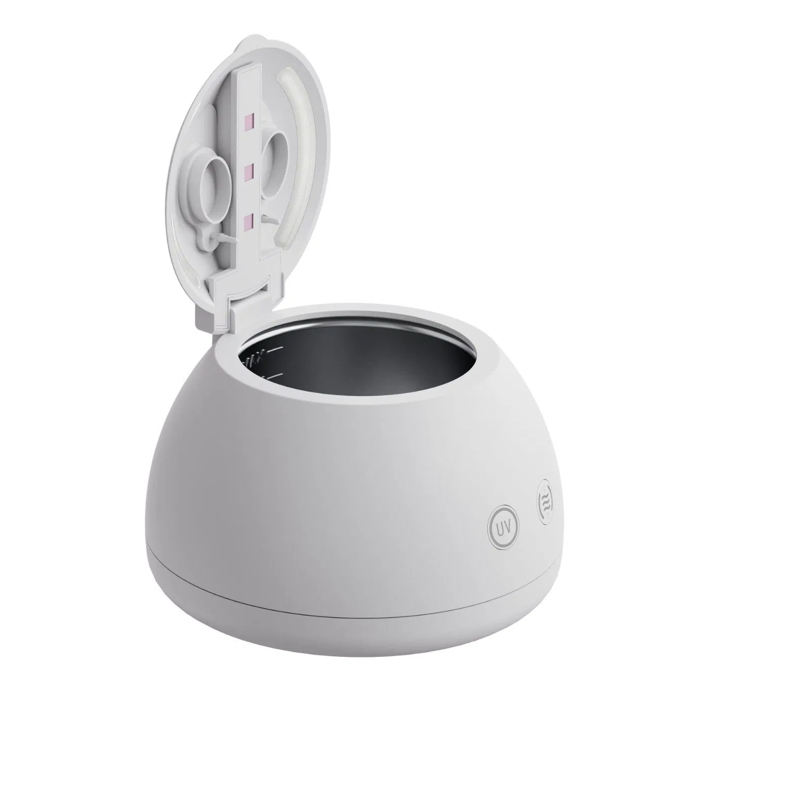 Retainer Invisalign Aligner Cleaning Mini Ultrasonic Cleaner Machine 30W with UVC Home Used