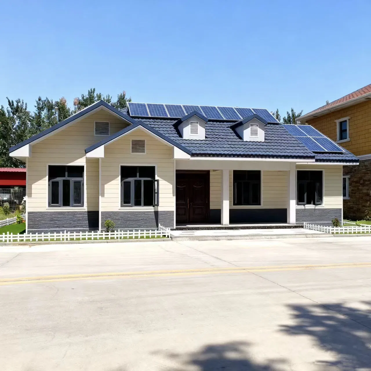 Durable Structure Meets Cozy Design Premium Light Steel Villa