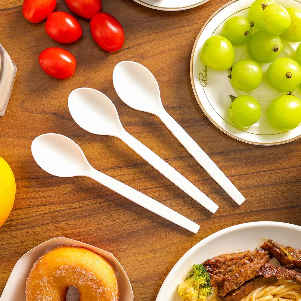 Ложки и вилки биоразлагаемые из кукурузного крахмала