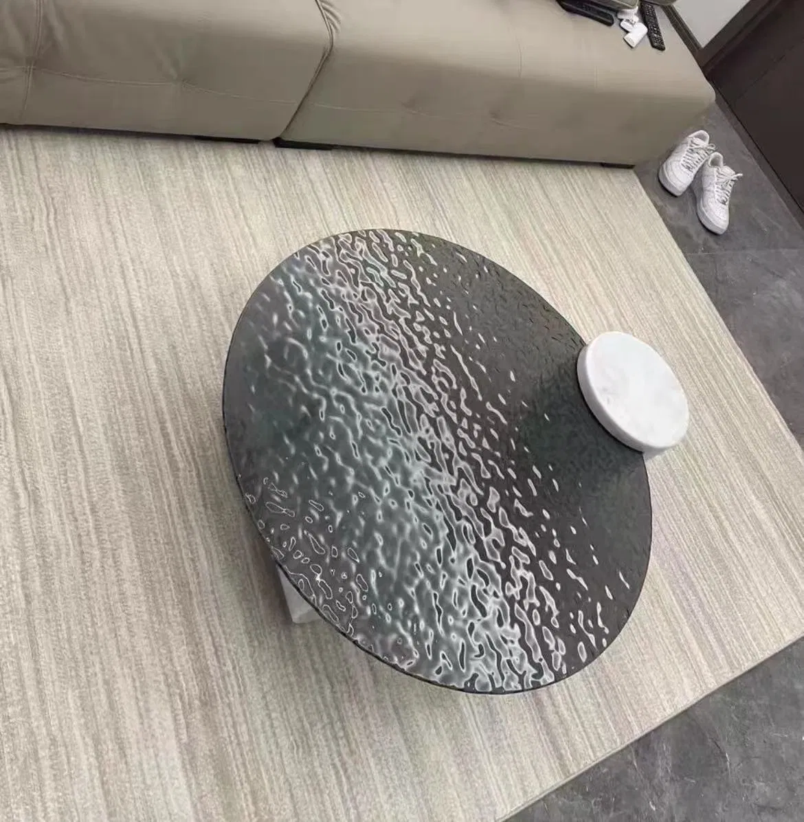 Texture Cast Glass Table Top for Outdoor/Indoor Furniture