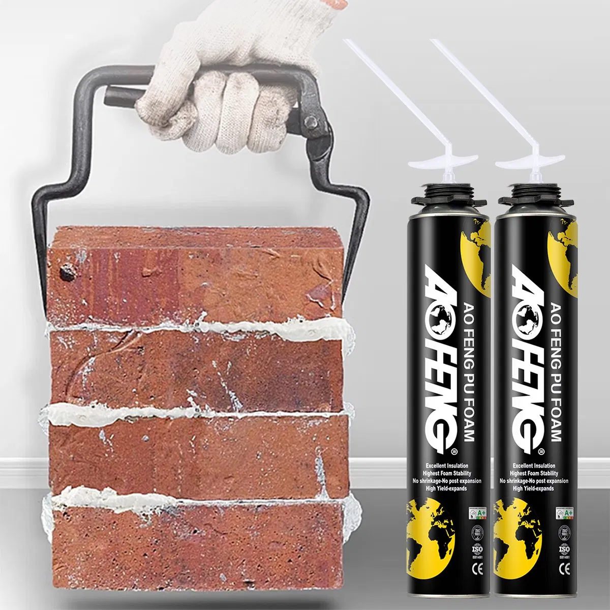 Our Heavy-Duty OEM Polyurethane Foam Sealant Combines Exceptional Hardness with Complete Waterproof Qualities for Construction Works