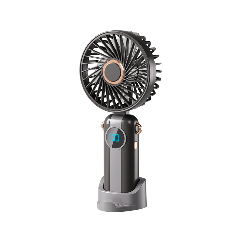 New Summer Color Small Fan Outdoor Handheld USB Charging Portable Mini Folding Desktop Fan