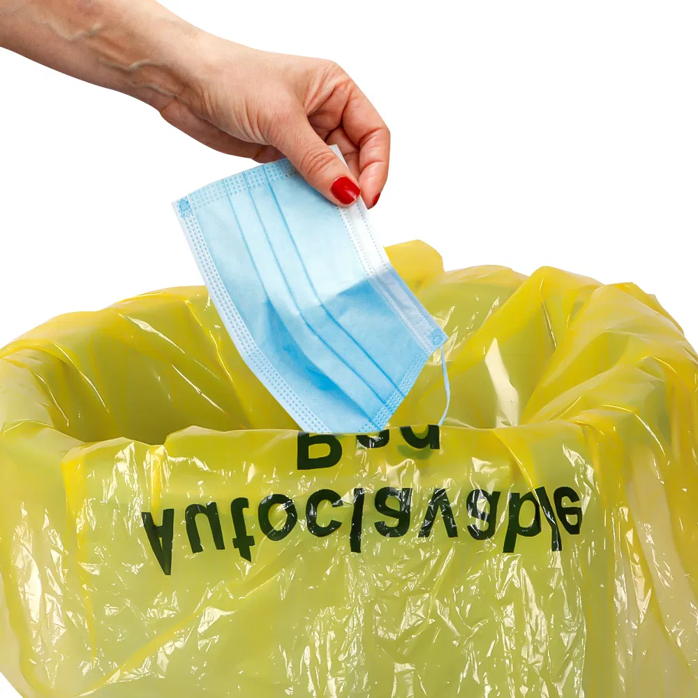 PP Medical Waste Bags 98*76 Enlarged and Thickened