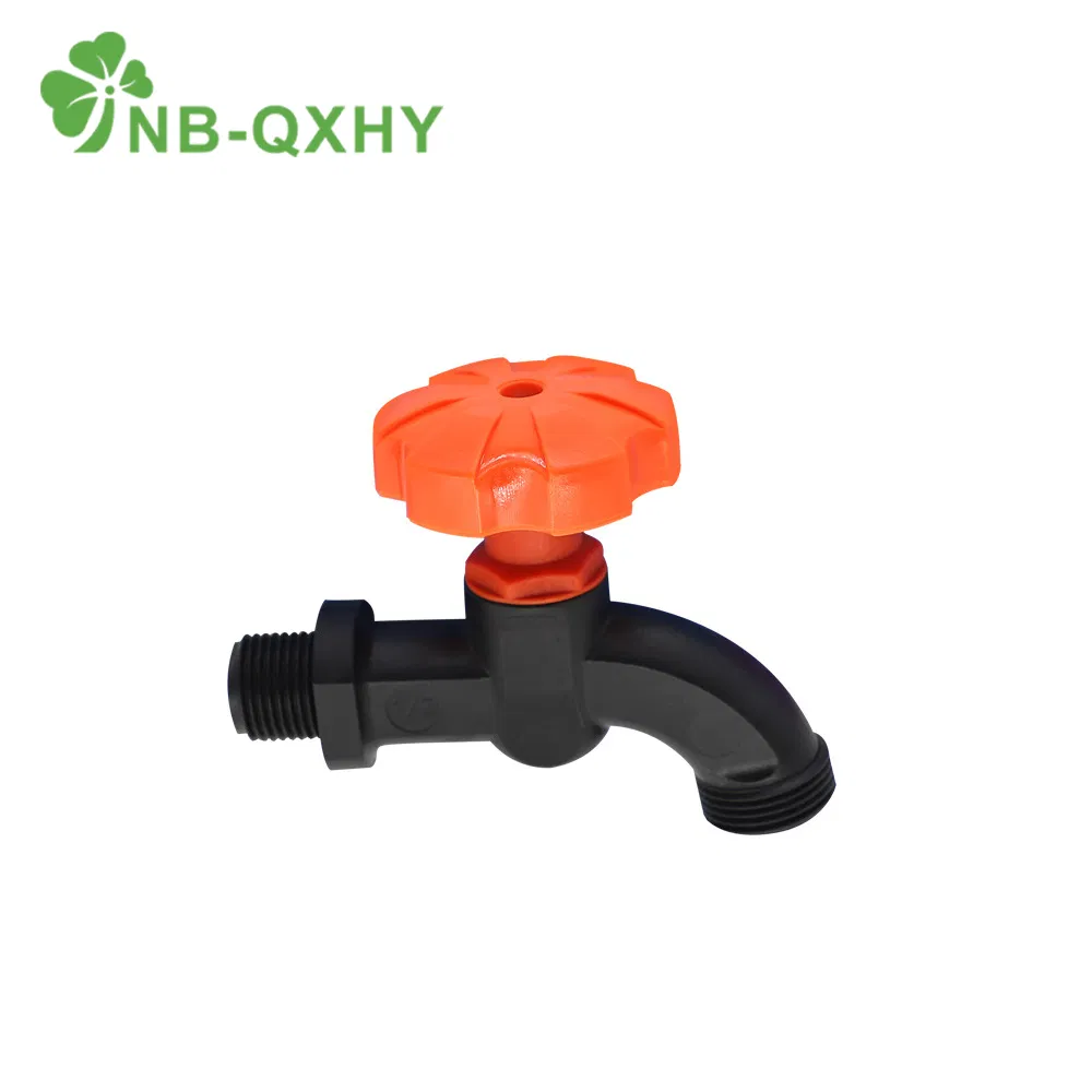 Engineering Plastics Male Thread Agriculture Irrigation Water Tap Faucet