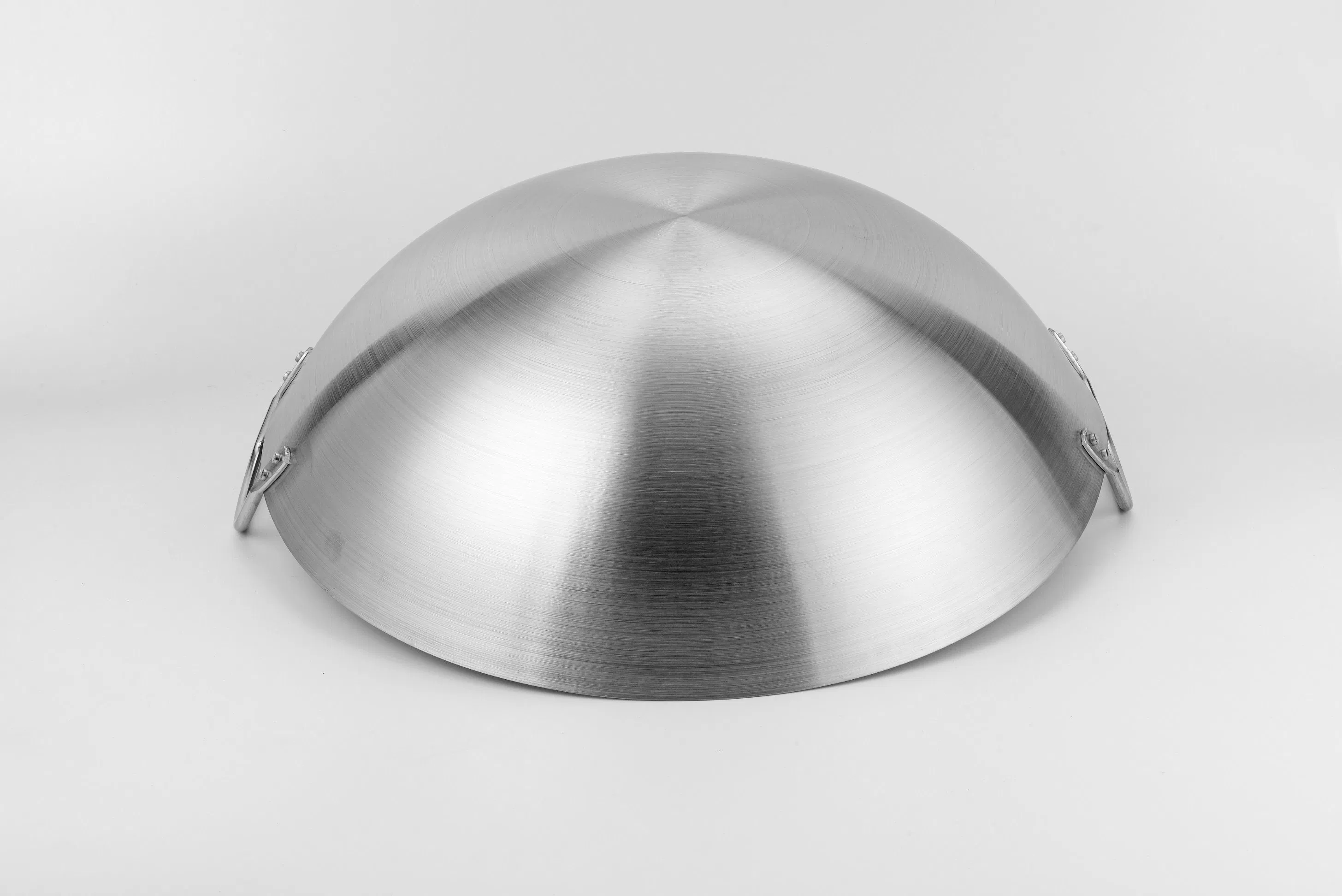 High-Quality Stainless Steel Wok for Restaurants with Two Handles