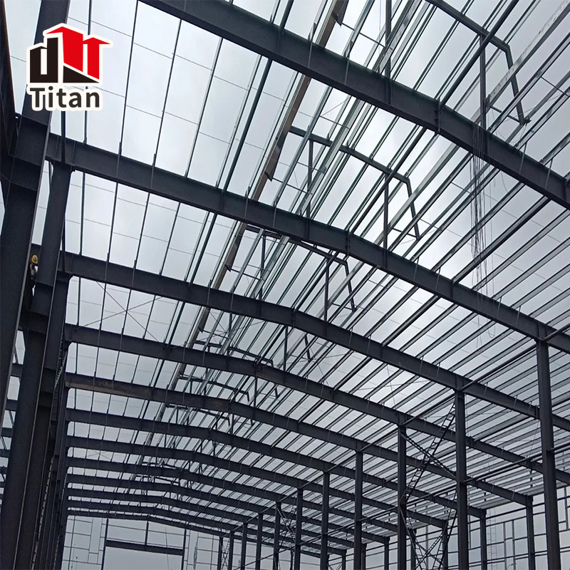 Two Story Staff Accommodation Dormitory Prefabricated Steel Structure Building