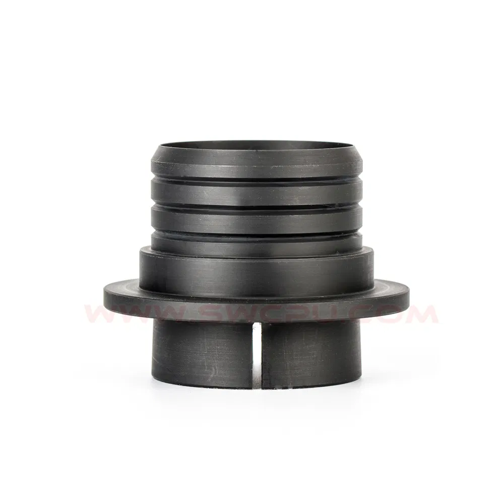 OEM Molding Nylon Pipe Tube Liner / PVC Plastic Flange Insert Bushing Sleeve
