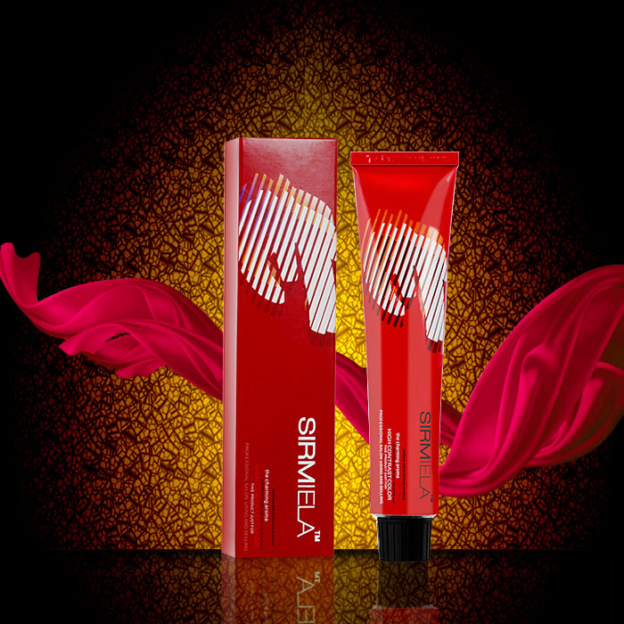 Entir Low Ammonia, No Irritation Vibrant&Long Lasting Hair Color for Salon Use