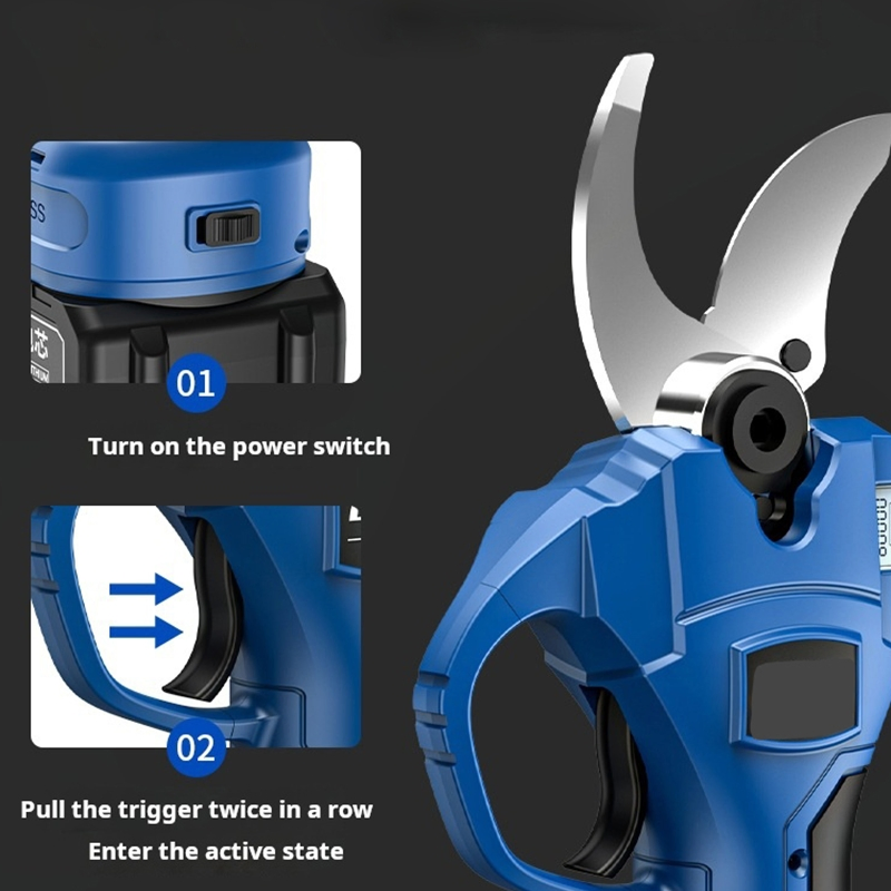 Аккумуляторные электрические ножницы для обрезки с литиевым аккумулятором