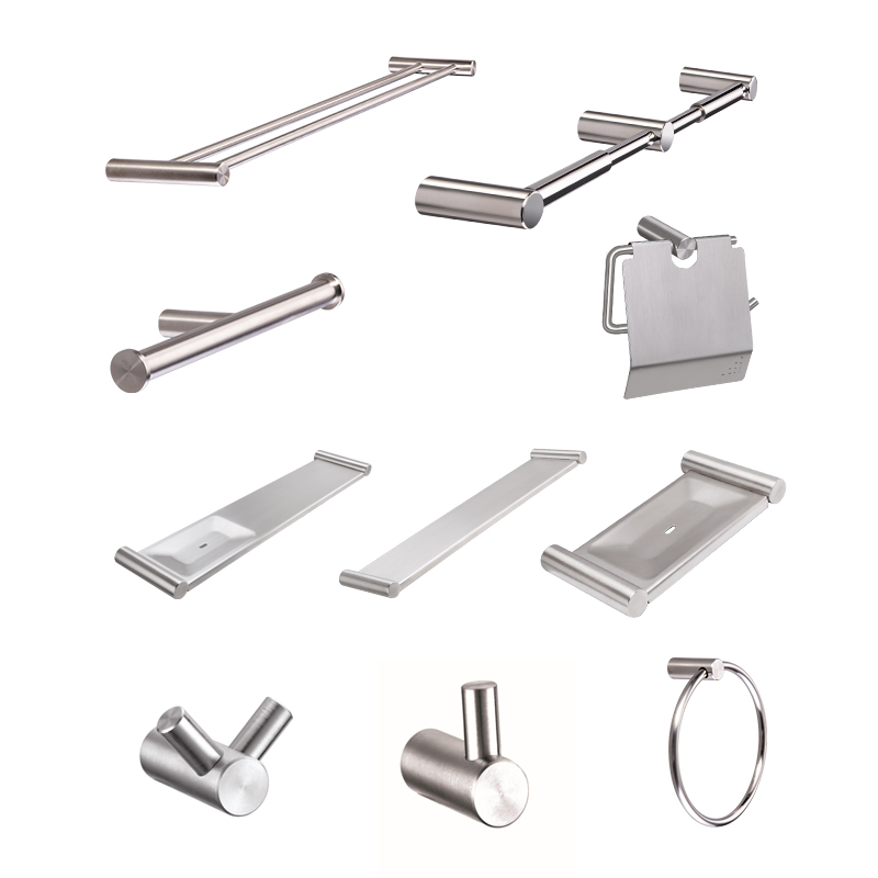 Набор для ванной: держатель для полотенец и кольцо