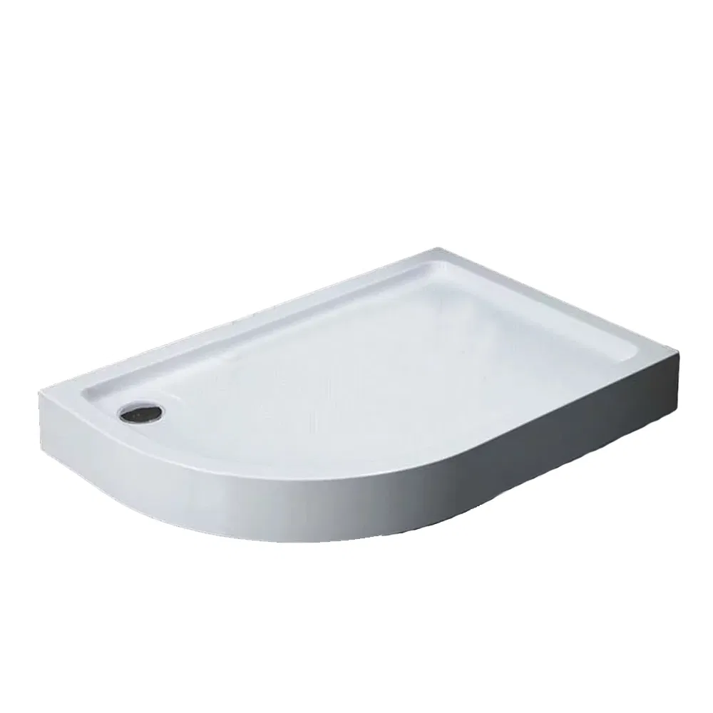 Sanitary Acrylic Resin Solid Shower Base Surface Shower Tray