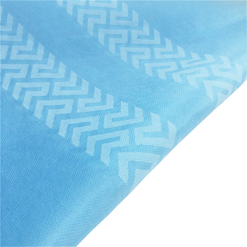 Blue Color 100% Polypropylene Shoe Cover Anti Slip Shoe Covers PP Fabric Shoe Cover