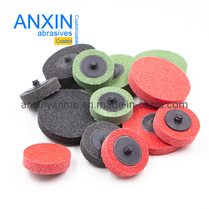 Premium 75mm Gray Nylon Fiber Wheel for Efficient Metal Polishing