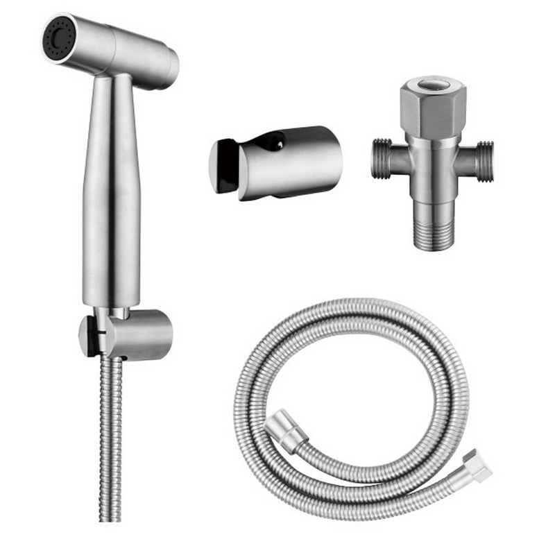 Morden Style Bathroom Stainless Steel Bidet Sprayer Hand Held Shattaf Muslim Shower
