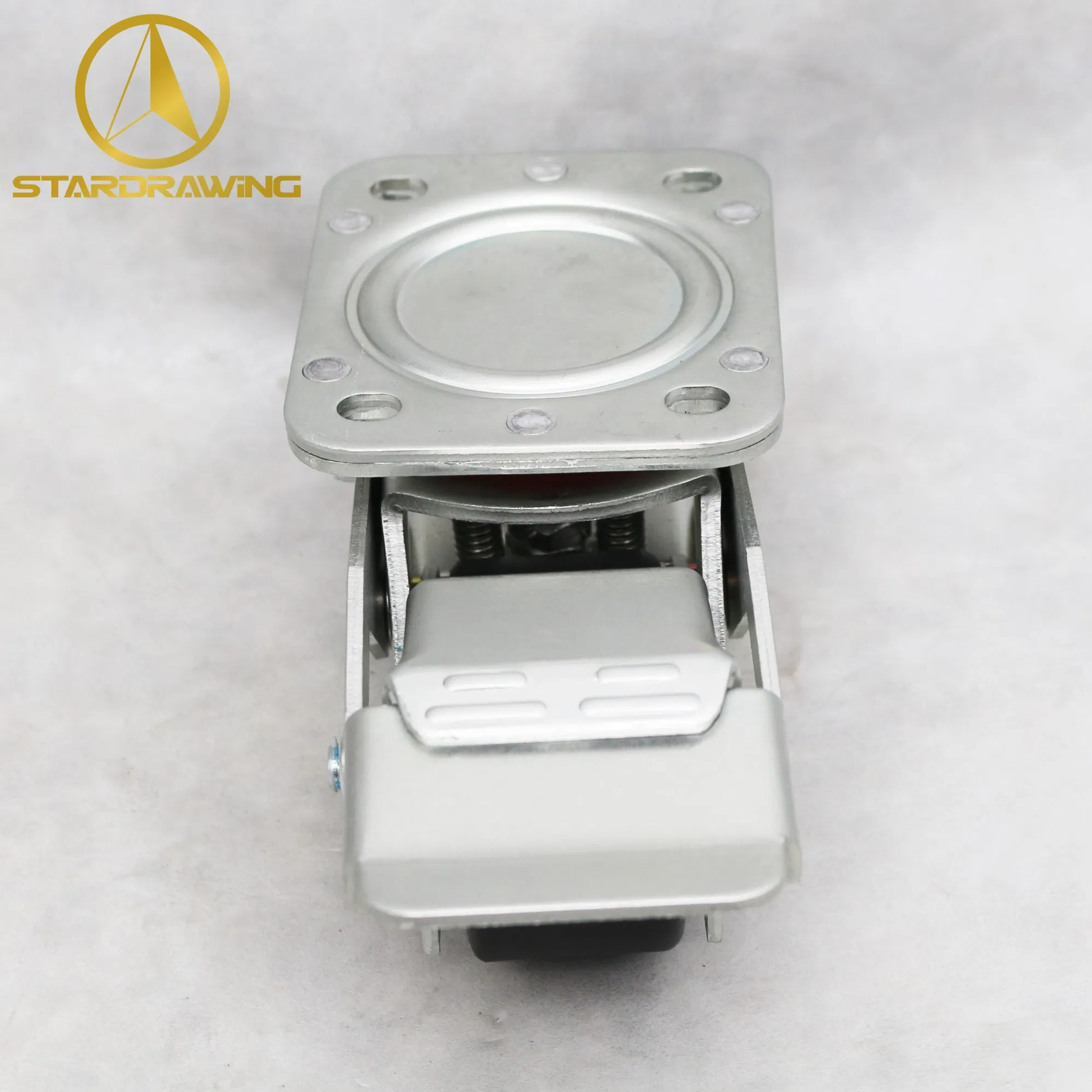 Stardrawing PU Casters Leveling Castors Foot Operation Push Down