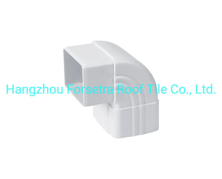 Downspout Gutter Elbows Choose From 30 Degree, 45 Degree, 75 Degree 90 Degree (90 degree, Style B, 3X4, Low Gloss White)