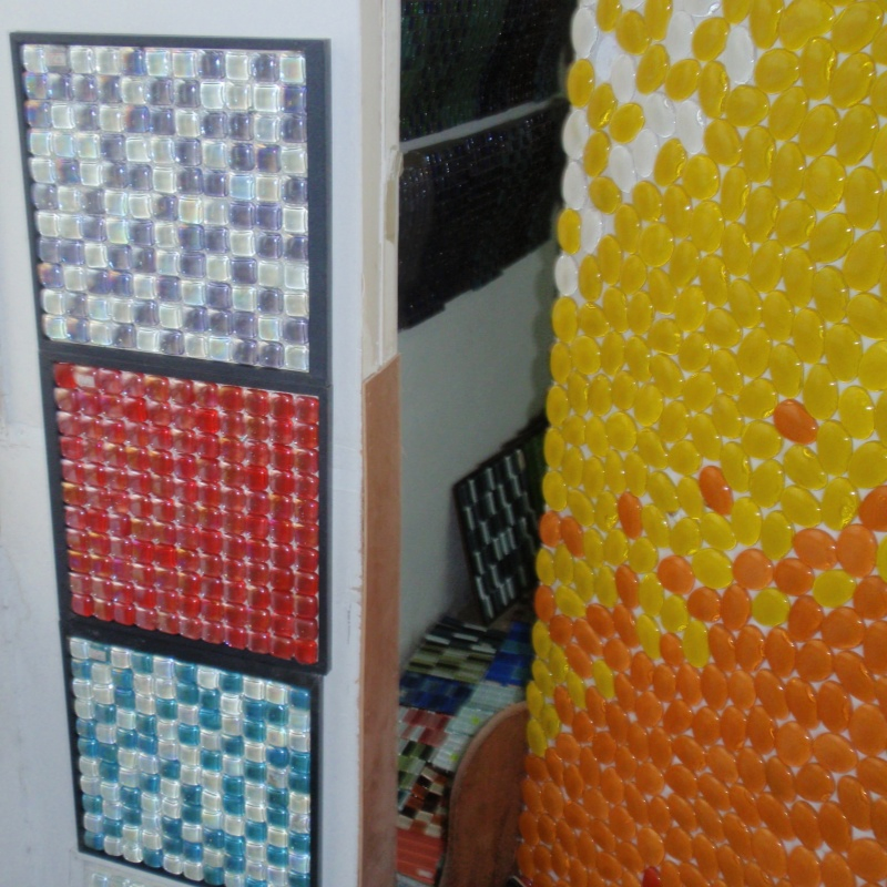 Hand Made Glass Mosaic with Many Colors for Wall/Floor Tile