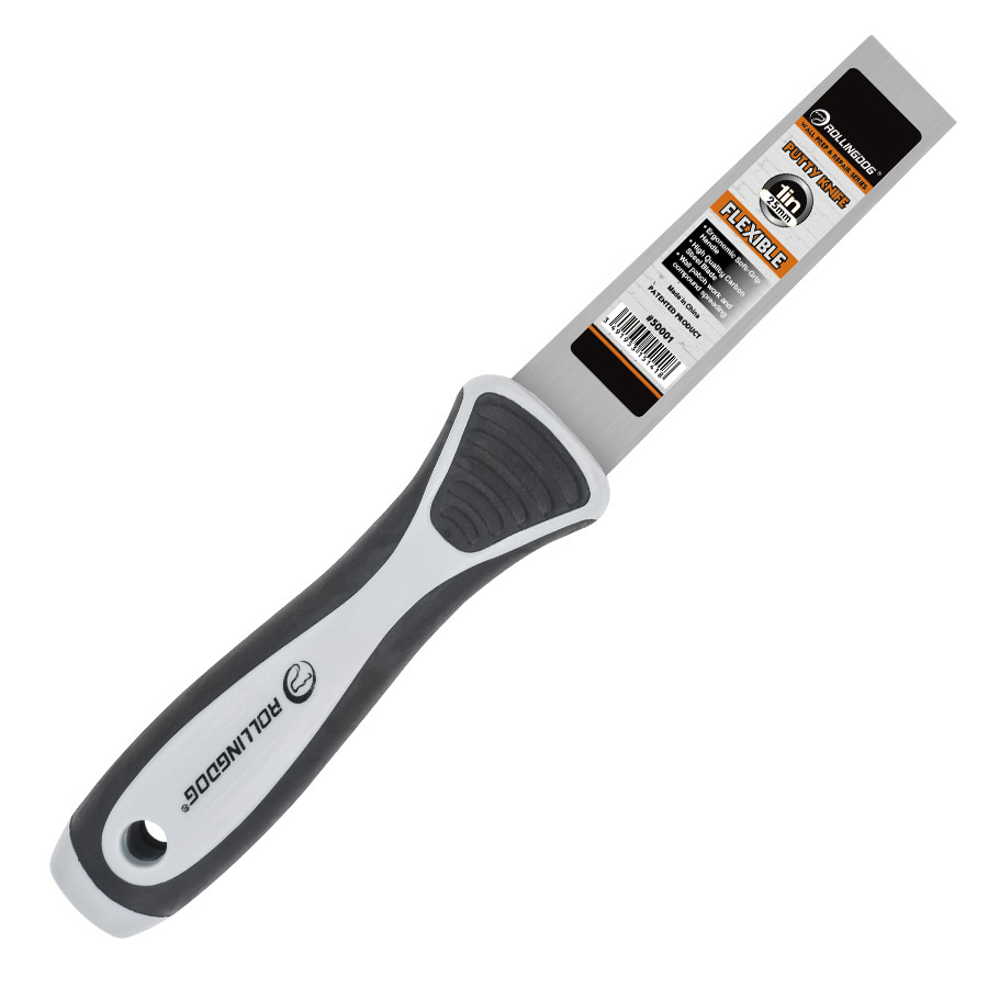 Rollingdog-PRO 50001 1 Inch Putty Knife Carbon Steel Wholesale Handware Tool Top