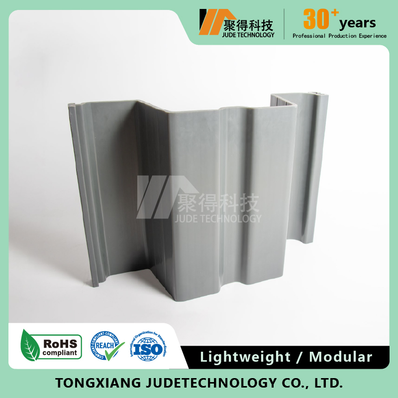 Ju De Marine Seawall Vinyl Plastic Sheet Piling Manufacturer Factory