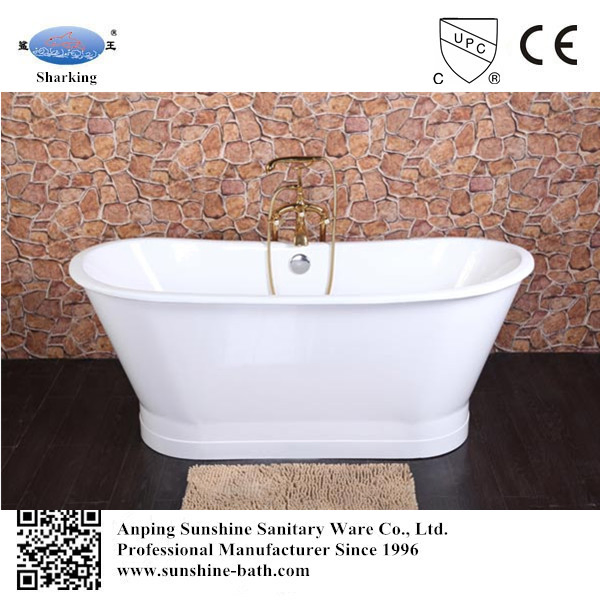 Детская ванночка Sharking SW-1002B, чугунная