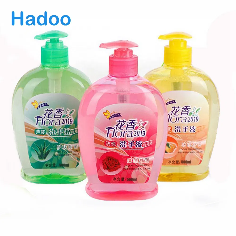 17oz Green Pink Liquid Hot Sale Scent Hand Wash Liquid Soap OEM