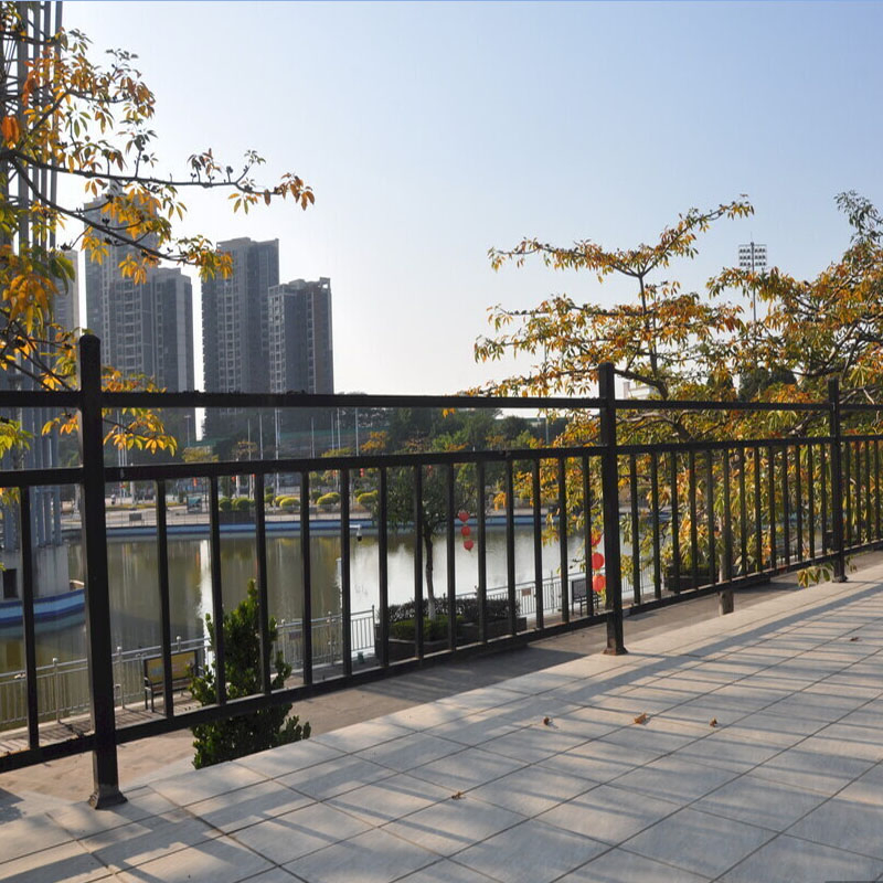 Ornamental Galvanized Steel/Aluminium Safety Fence for Bridge/River