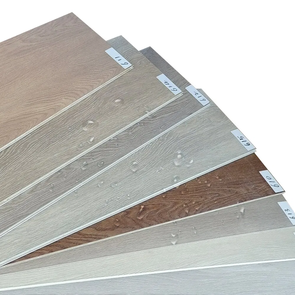 Marble Stone Looks/Wood Grain Spc PVC Rigid Core Luxury Vinly Plank Flooring