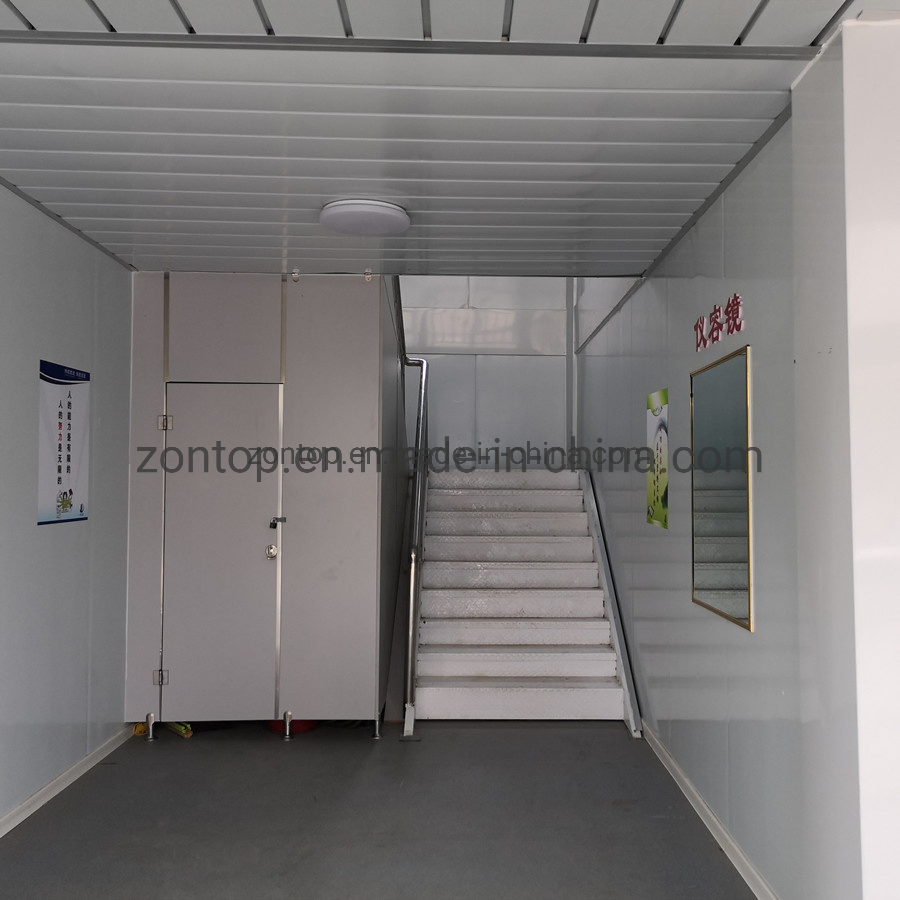 New Zealand Prefab Luxury Mobile Trailer Flat Pack Container House on Wheels with High Quality and Competitive Price for Wholesale in China
