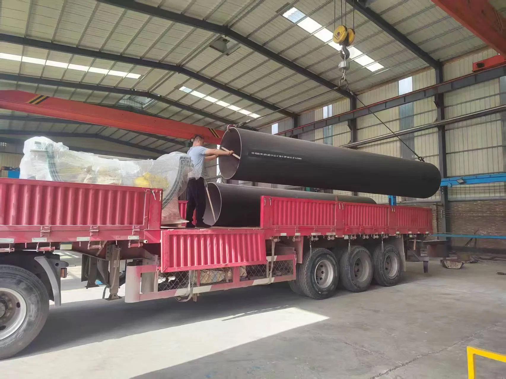 Large Diameter C70 X70 Carbon Steel LSAW Steel Pipe