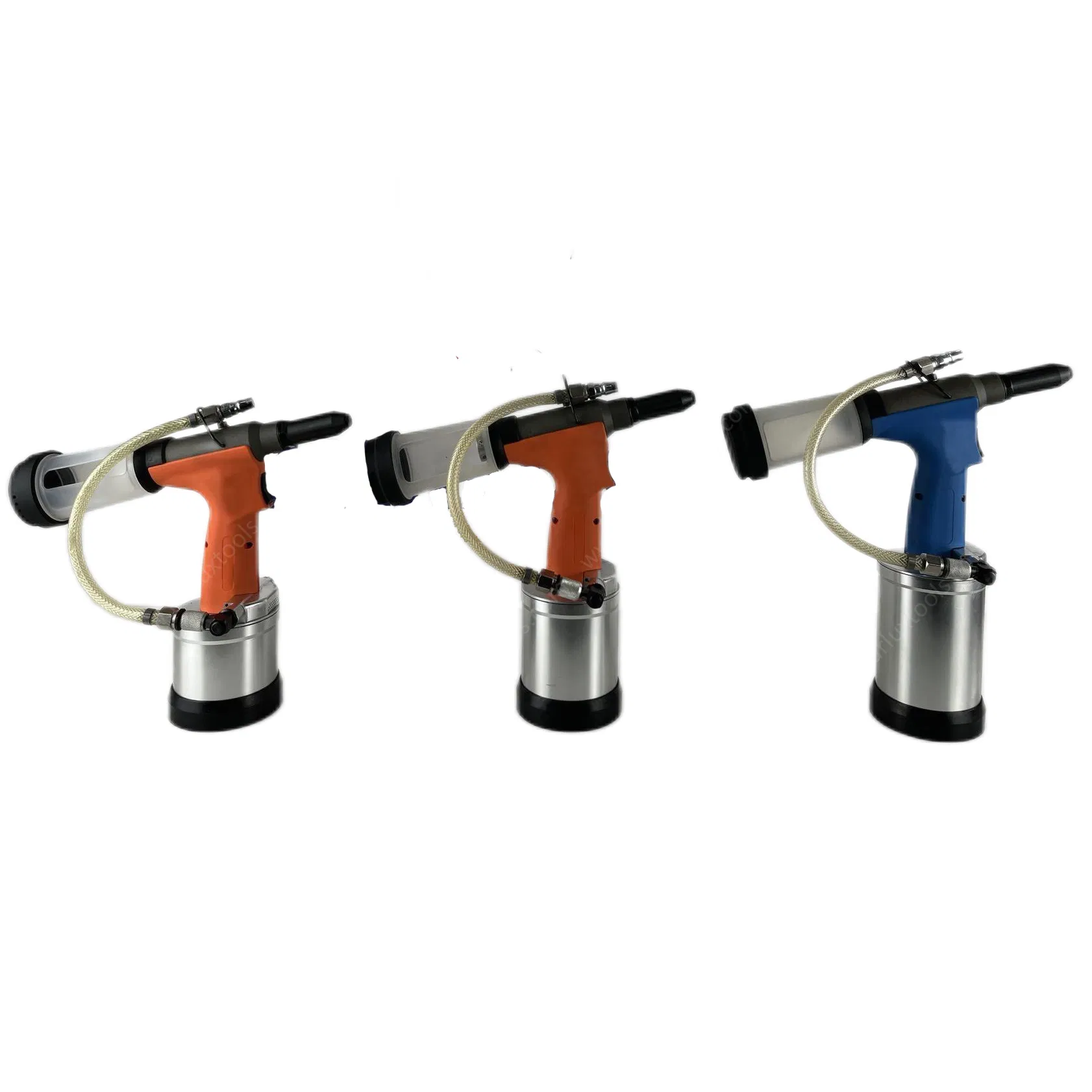 Hydraulic Pneumatic Air Riveter with Riveting Ability 4.0 to 6.4 Stainless Steel Aluminium Rivet Pop Riveting Tools with Stroke 22mm