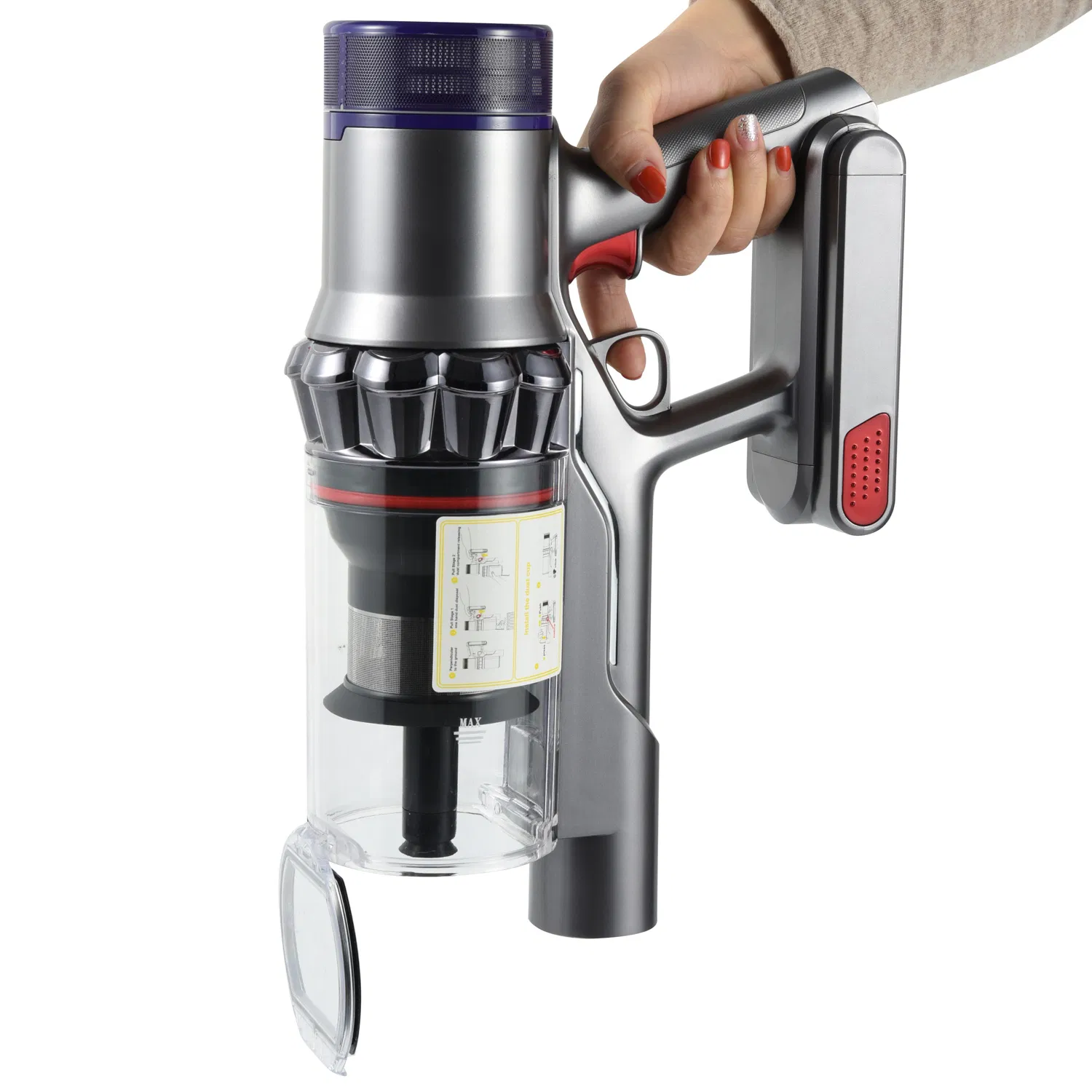 Powerful Cordless Vacuum Cleaner with Auto Mode for All Floors