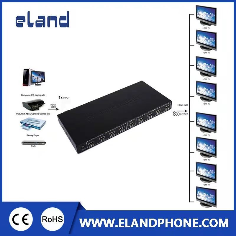 Разветвитель HDMI 1x8 4K Ultra HD