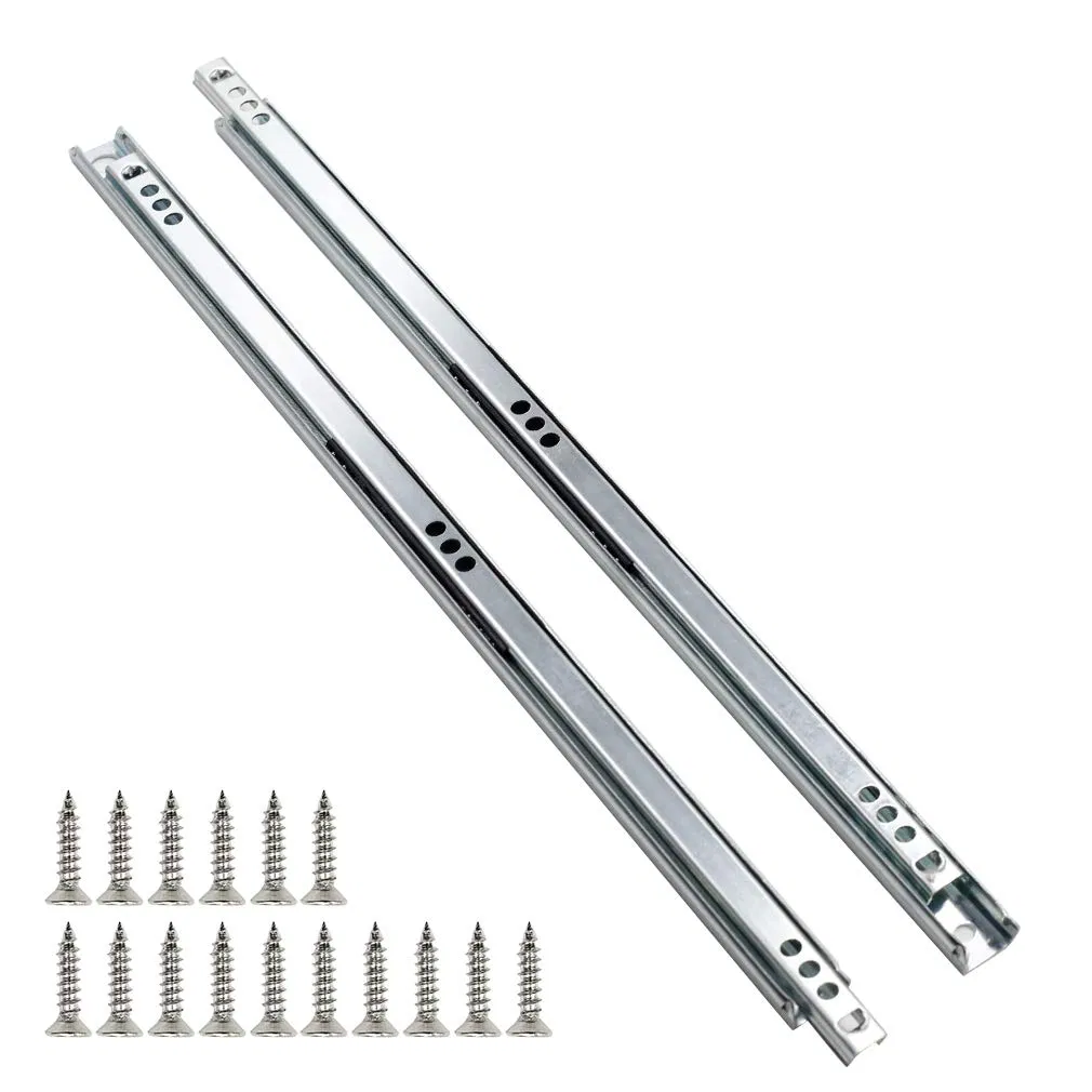 17mm Width Sliding Kitchen Cabinet Drawer Slide Track Rail