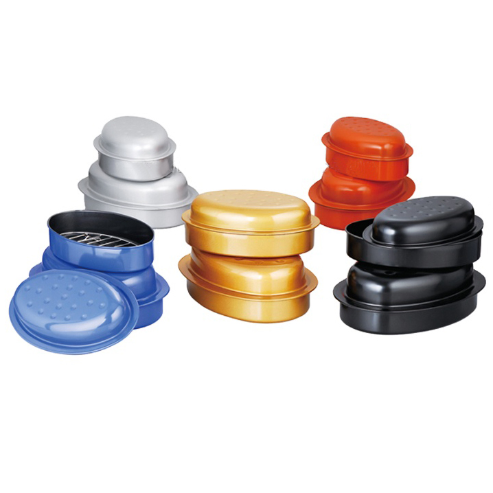 Большая овальная форма для запекания рыбы с антипригарным покрытием