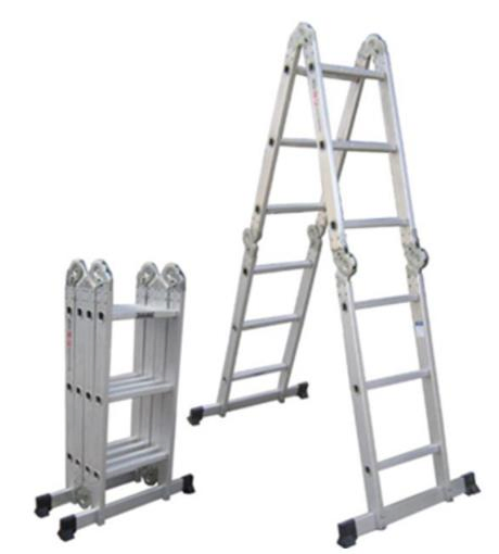 High Quality Hot Sale Portable En131 Multifunctional Aluminum Folding Step Ladders