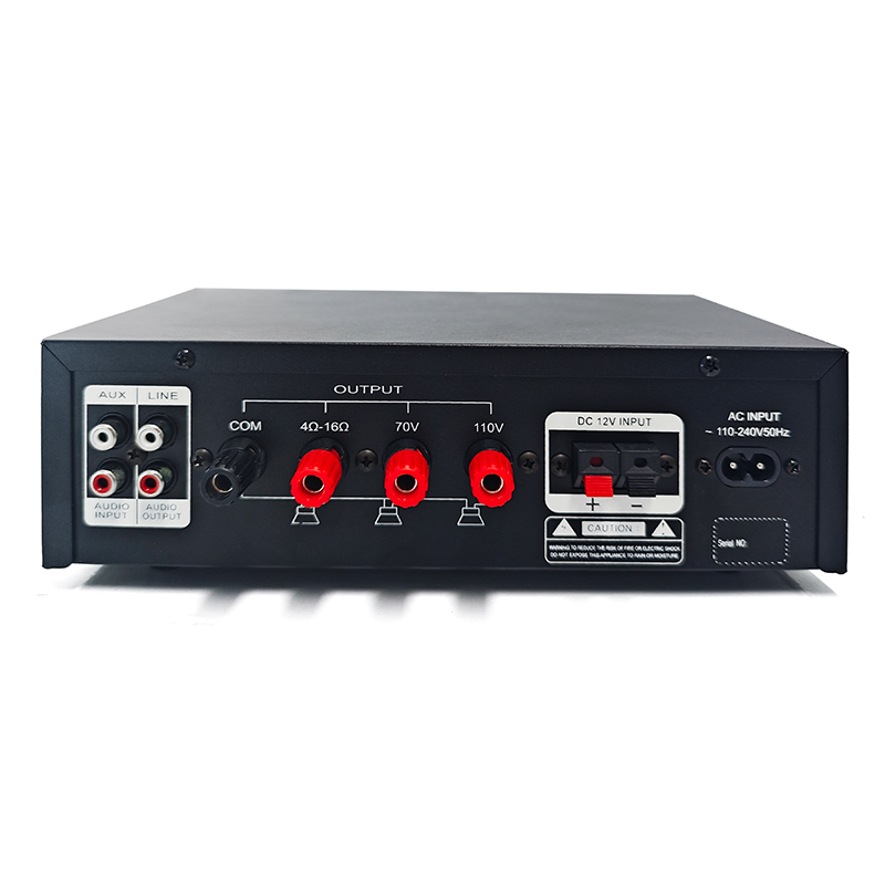 High Quality High Power Amplifier System Professional Speaker PA Amplifier for Hotel